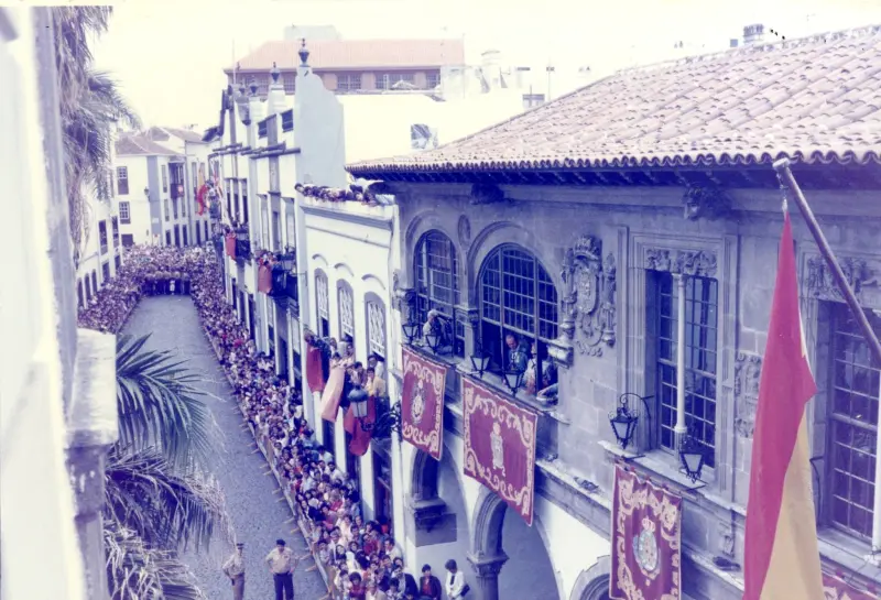 Visita de SS.MM. los Reyes de España a La Palma